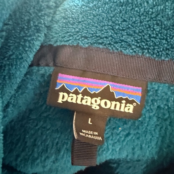 Patagonia Teal Fleece Pullover - Picture 4 of 5